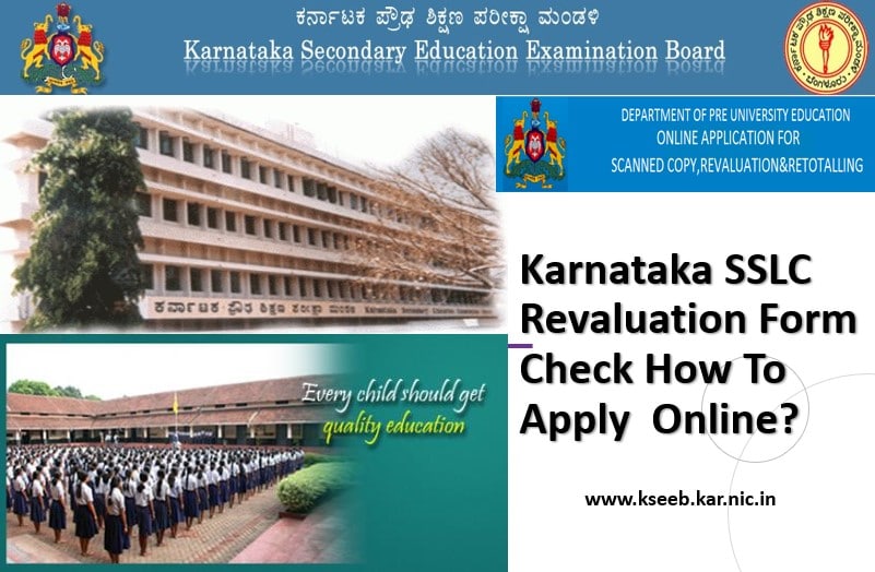 Karnataka SSLC Revaluation Form - Check How to Apply