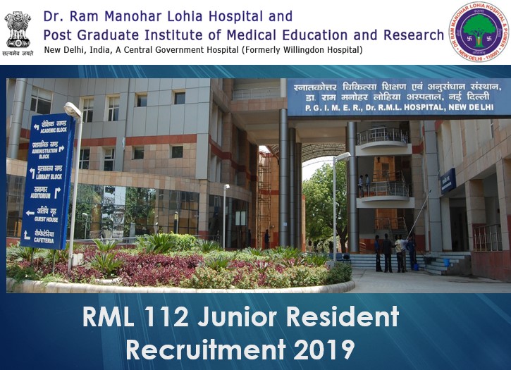 RML 112 Junior Resident Recruitment 2019
