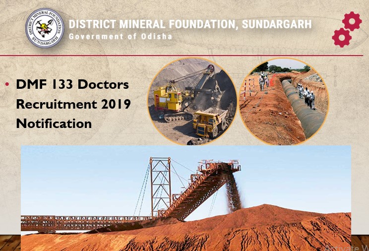 DMF 133 Doctors Recruitment 2019 Notification