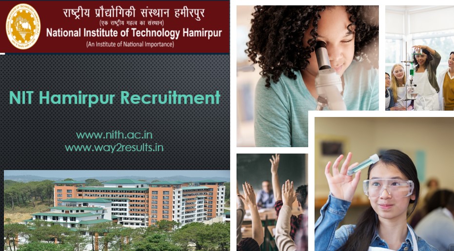 NIT Hamirpur Recruitment