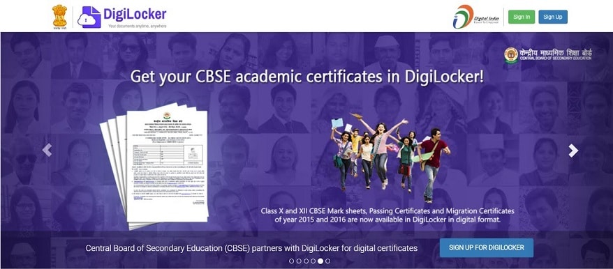 CBSE Class X Results through DIGILOCKER