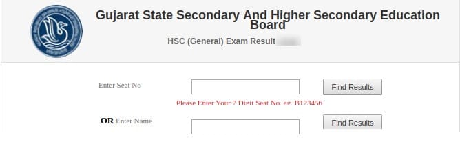 Gujarat 12th Result With Name