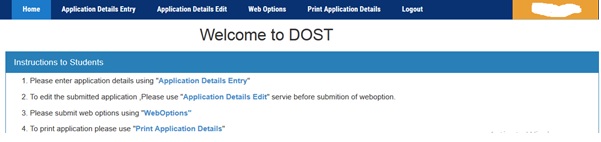 TS DOST Dashboard