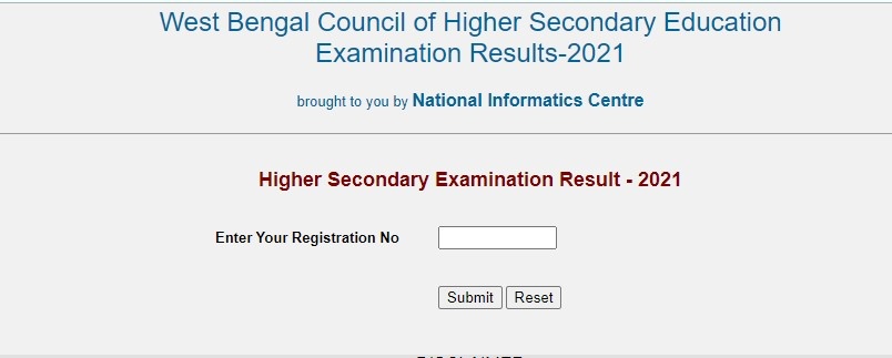 West Bengal HS Result 2021