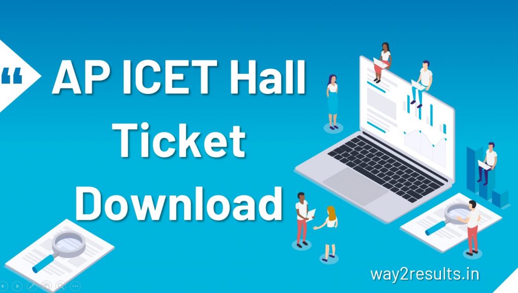AP ICET Hall Ticket Download