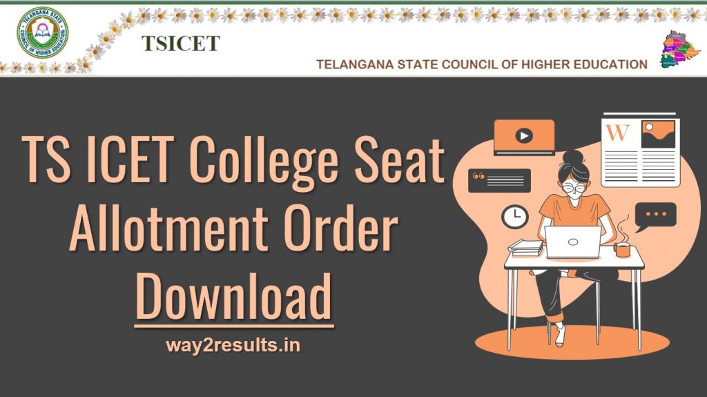 TS ICET Allotment Order Download