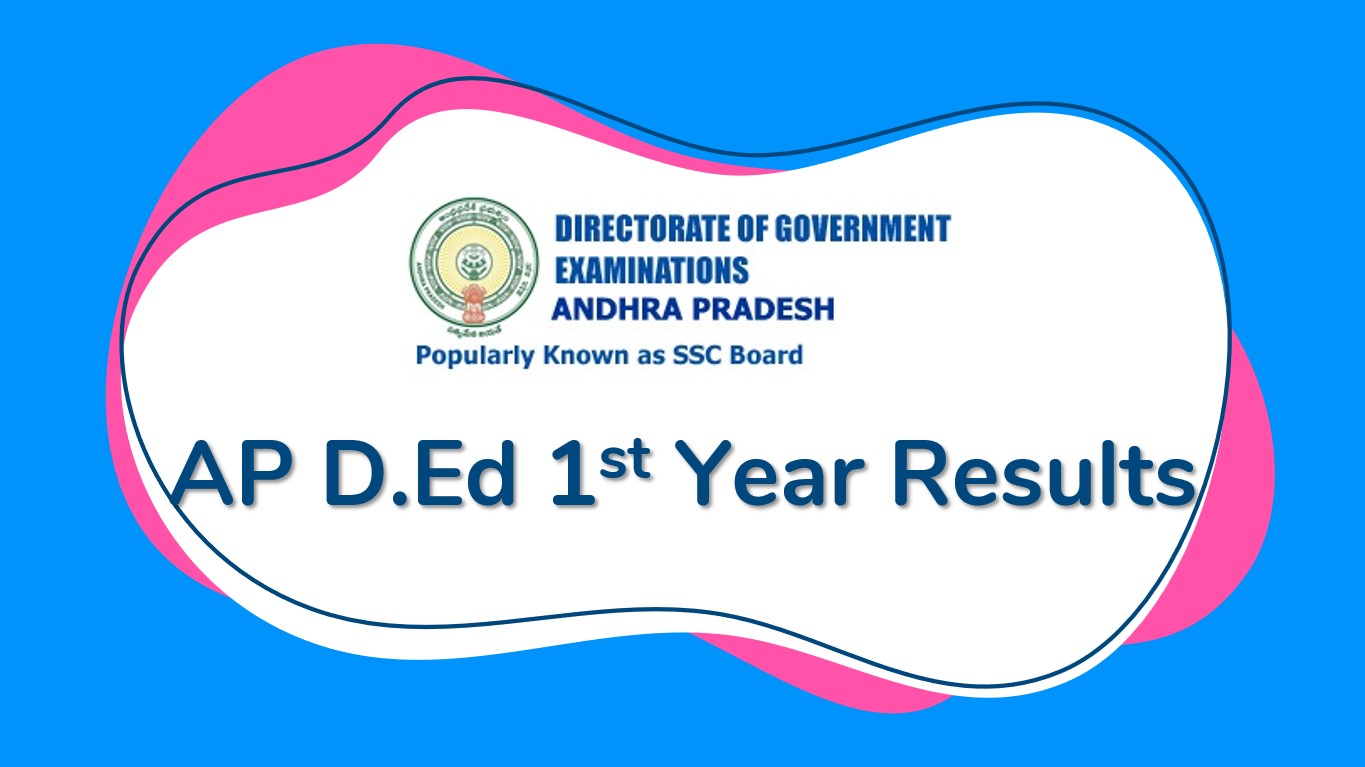 AP D.Ed 1st Year Results