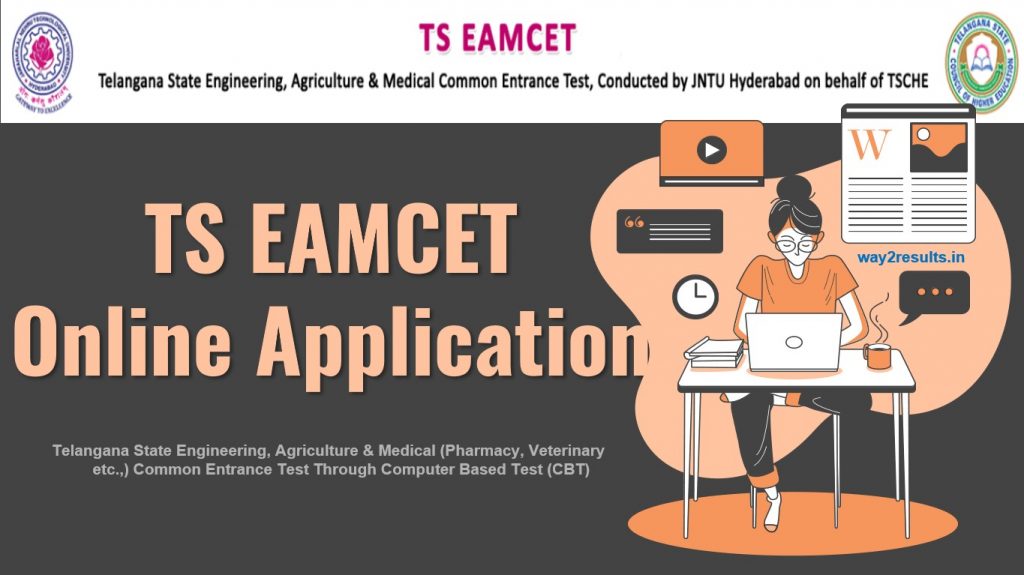 TS EAMCET Online Application