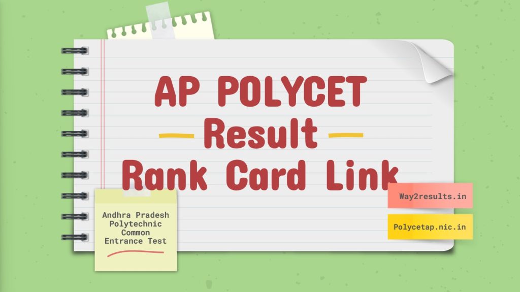 AP POLYCET Result & Rank Card