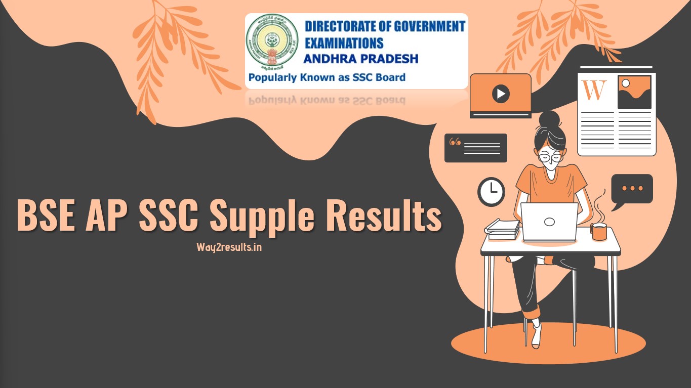 AP 10th Supplementary Result 2022 Declares At Bse ap gov in