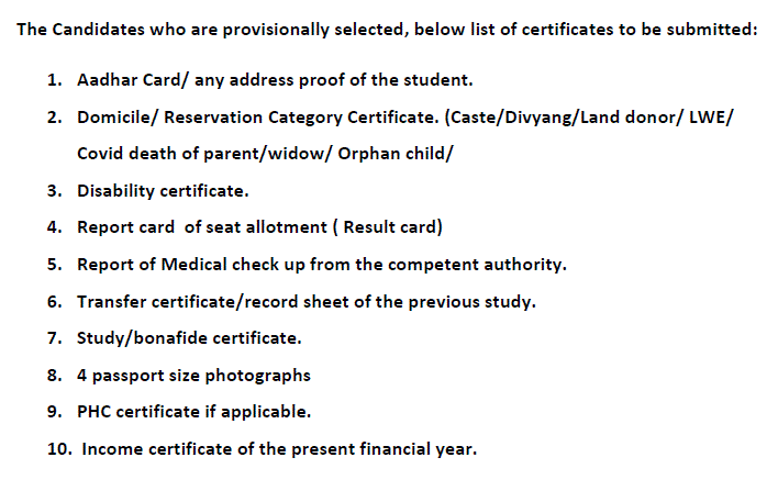 TS EMRS Counselling Documents