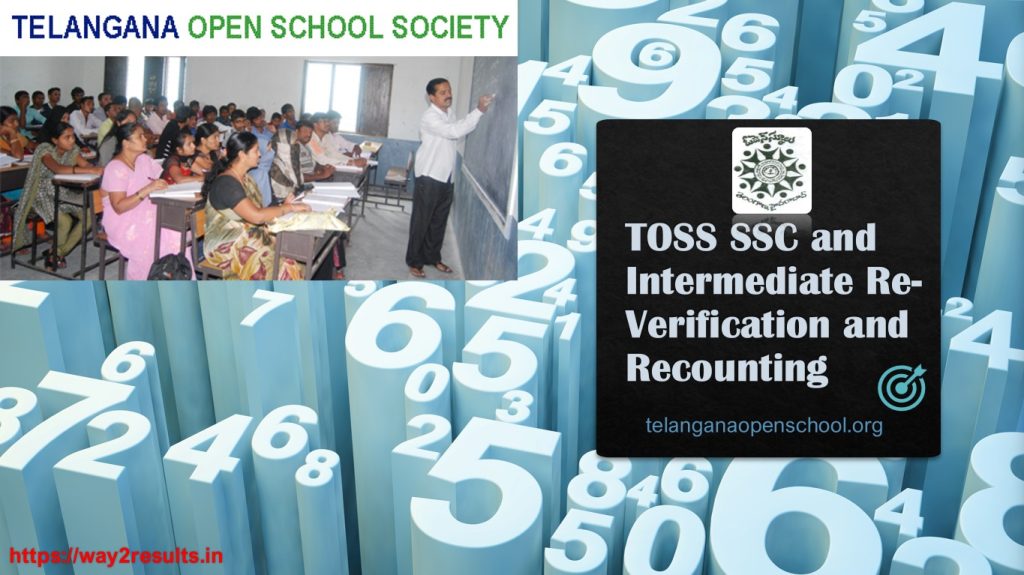 TOSS SSC and Intermediate Re-verification and Recounting