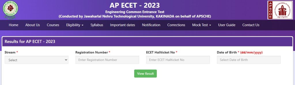 AP ECET Results 2023